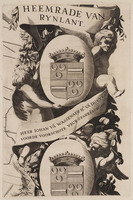 KG 06690w
          <br/>
          Hoogheemraadschap Rijnland: heraldisch wapen
          <br/>
          <em>Hooghe, Romeyn de (1645-1708)</em>